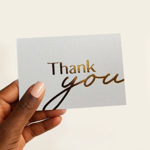 Thank You Card - Exclusive